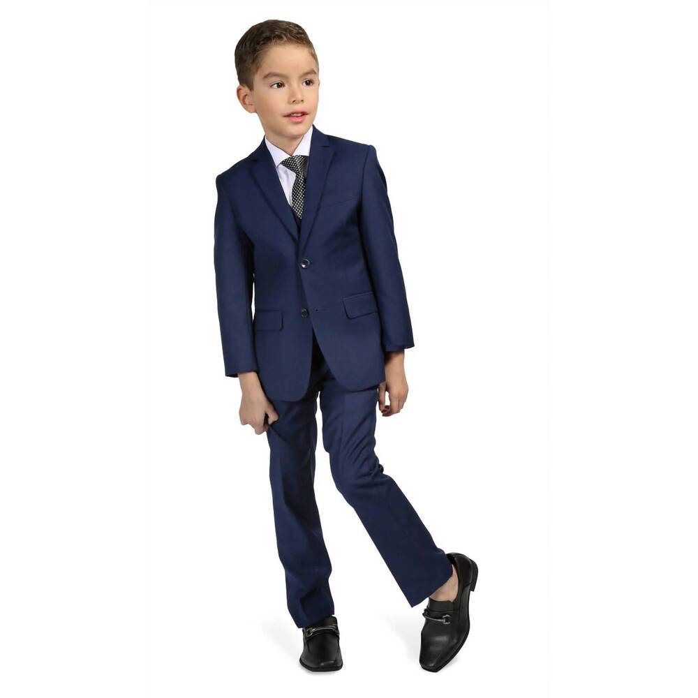 NEW FERRECCI boy's st. joseph 5-piece suit set in indigo